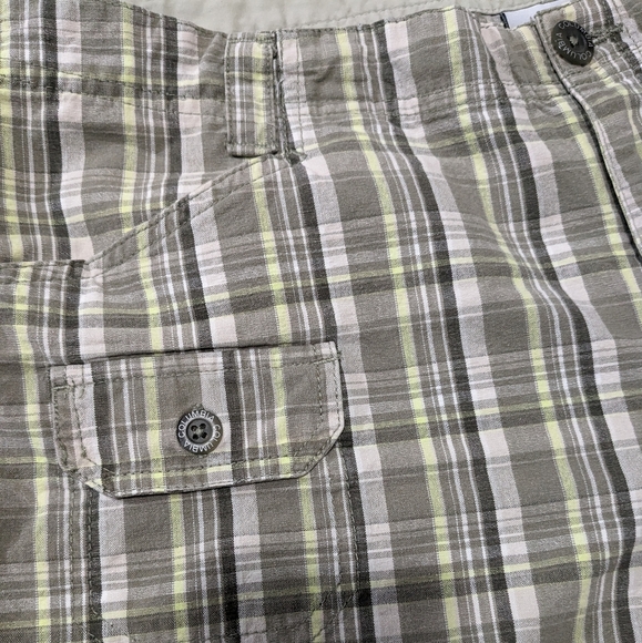 Columbia Womens plaid Shorts Cotton Size 14 - Picture 3 of 8